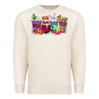 Sandshell dia de los muertos coffee cups Premium Sweatshirt - texasbilliewilder