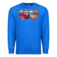 True Royal dia de los muertos coffee cups Premium Sweatshirt - texasbilliewilder