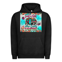 Pigment Black just a girl who loves camping Urban Hoodie - JahusDesignShop