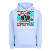 Pigment Grape Ice just a girl who loves camping Urban Hoodie - JahusDesignShop