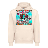 Sandshell just a girl who loves camping Urban Hoodie - JahusDesignShop