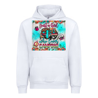 White just a girl who loves camping Urban Hoodie - JahusDesignShop