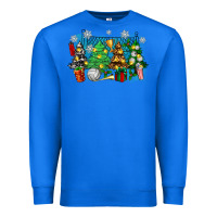 True Royal christmas trees with tennis Premium Sweatshirt - Zillion Design Studio