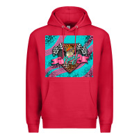 Cardinal racing pink Premium Hoodie - AdoDesignShop