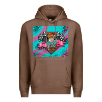 Chestnut racing pink Premium Hoodie - AdoDesignShop