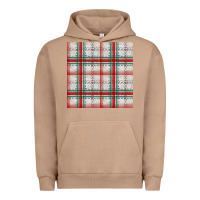 Pigment Burro christmas plaid seamless pattern Urban Hoodie - BundleAndBundleShop