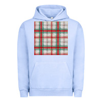 Pigment Grape Ice christmas plaid seamless pattern Urban Hoodie - BundleAndBundleShop