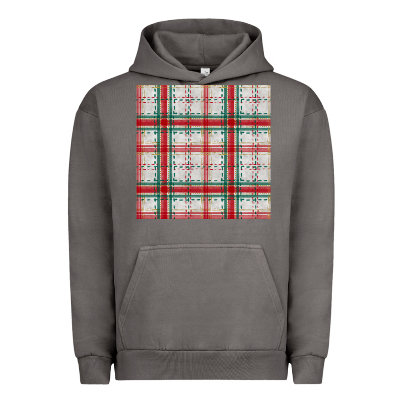 Christmas Plaid Seamless Pattern Urban Hoodie by BundleAndBundleShop | Teevron