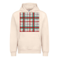 Sandshell christmas plaid seamless pattern Urban Hoodie - BundleAndBundleShop