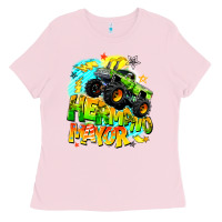 Bubblegum Pink hermano mayor Ladies Tee - BarkalooDesign