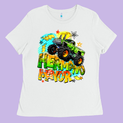 Hermano Mayor Ladies Tee Designed By Barkaloodesign