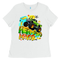 White hermano mayor Ladies Tee - BarkalooDesign