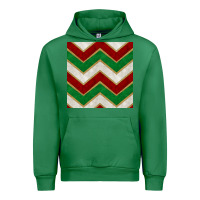 Emerald christmas stripes seamless pattern Urban Hoodie - BundleAndBundleShop