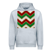 Heather Grey christmas stripes seamless pattern Urban Hoodie - BundleAndBundleShop
