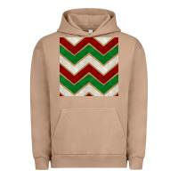 Pigment Burro christmas stripes seamless pattern Urban Hoodie - BundleAndBundleShop