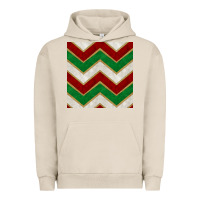Pigment French Oak christmas stripes seamless pattern Urban Hoodie - BundleAndBundleShop