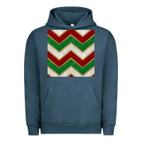 Pigment Midnight Navy christmas stripes seamless pattern Urban Hoodie - BundleAndBundleShop