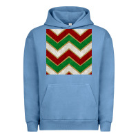 Pigment Pebble Blue christmas stripes seamless pattern Urban Hoodie - BundleAndBundleShop