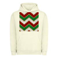Pigment Pistachio christmas stripes seamless pattern Urban Hoodie - BundleAndBundleShop