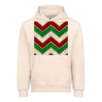 Sandshell christmas stripes seamless pattern Urban Hoodie - BundleAndBundleShop