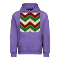 Tulip christmas stripes seamless pattern Urban Hoodie - BundleAndBundleShop