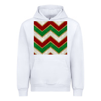 White christmas stripes seamless pattern Urban Hoodie - BundleAndBundleShop