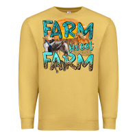 Antique Gold farm sweet farm with horses Premium Sweatshirt - texasbilliewilder