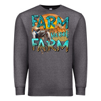 Charcoal Heather farm sweet farm with horses Premium Sweatshirt - texasbilliewilder