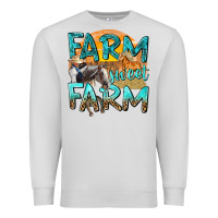 Dove Grey farm sweet farm with horses Premium Sweatshirt - texasbilliewilder