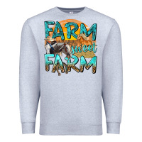 Heather Grey farm sweet farm with horses Premium Sweatshirt - texasbilliewilder