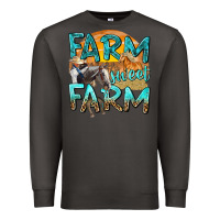 Smoke farm sweet farm with horses Premium Sweatshirt - texasbilliewilder