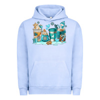 Pigment Grape Ice winter coffe cups Urban Hoodie - AdoDesignShop
