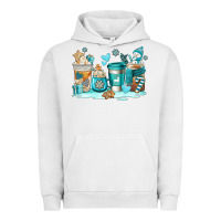 Pigment Lunar Rock winter coffe cups Urban Hoodie - AdoDesignShop