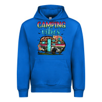 Cobalt camping vibes Urban Hoodie - JahusDesignShop