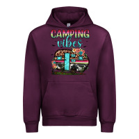 Mauve Wine camping vibes Urban Hoodie - JahusDesignShop