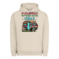 Pigment French Oak camping vibes Urban Hoodie - JahusDesignShop