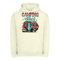 Pigment Pistachio camping vibes Urban Hoodie - JahusDesignShop