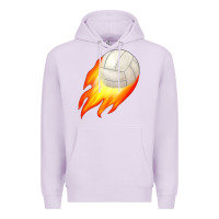 Lilac volleyball Premium Hoodie - JahusDesignShop