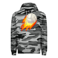 Slate Camo volleyball Premium Hoodie - JahusDesignShop