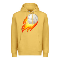 Antique Gold volleyball Premium Hoodie - JahusDesignShop
