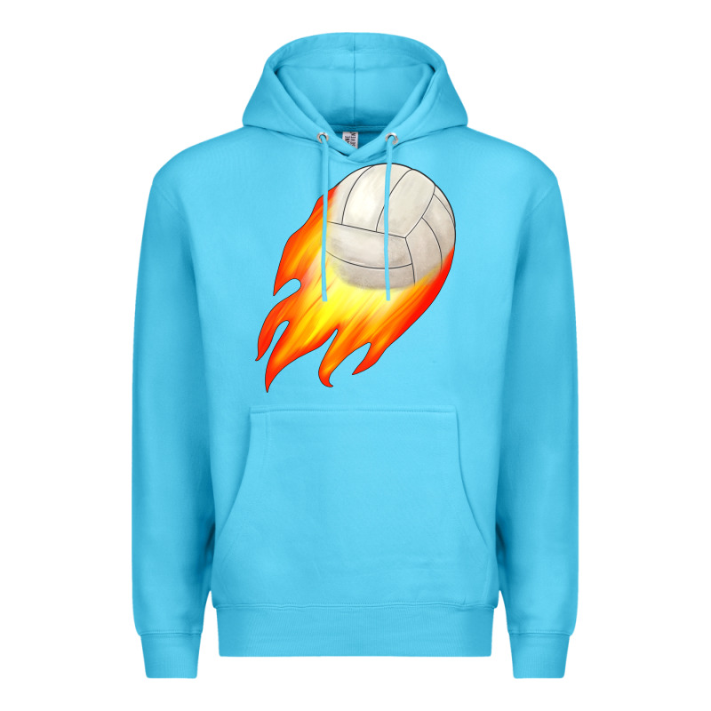 Volleyball Premium Hoodie by JahusDesignShop | Teevron