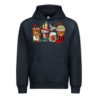 Navy religious coffee cups Urban Hoodie - AdoDesignShop