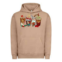 Pigment Burro religious coffee cups Urban Hoodie - AdoDesignShop