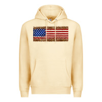 Pina Colada usa flag leopard Premium Hoodie - JahusDesignShop