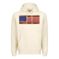 Tofu usa flag leopard Premium Hoodie - JahusDesignShop