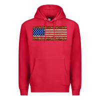 Cardinal usa flag leopard Premium Hoodie - JahusDesignShop