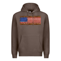 Coffee usa flag leopard Premium Hoodie - JahusDesignShop