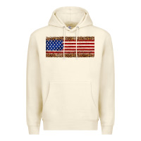 Sandshell usa flag leopard Premium Hoodie - JahusDesignShop