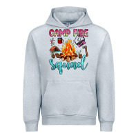 Heather Grey camp fire squad Urban Hoodie - JahusDesignShop