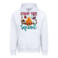 White camp fire squad Urban Hoodie - JahusDesignShop